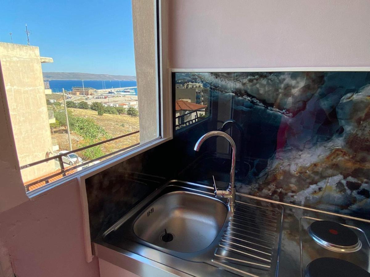 Lavrio 1Bdr Penthouse 7 Min On Foot From The Port Apartamento Exterior foto